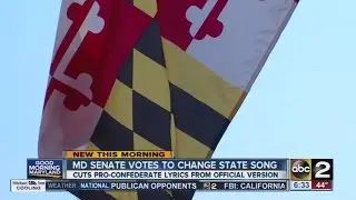 Md. Senate votes to change state song
