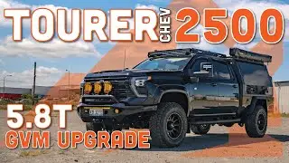 Переоборудование Chevrolet 2500 HD в туристический вариант с кузовом-платформой и тентом.