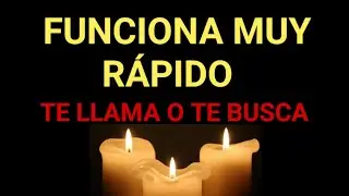 TE LLAMARÁ HOY MISMO ...ORACIÓN SUPERPODEROSA