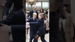 Fans Shocked by William&rsquo;s Reaction to Louis & George! #royalfamily #princewilliam #princelouis