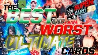 THE BEST AND WORST ULTIMATE TIER CARDS! | WWE SuperCard