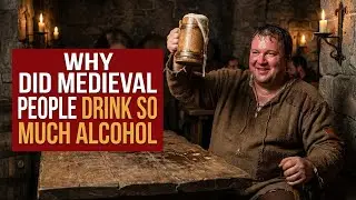 Why Medieval People Drank So Much Alcohol | Boring History For Sleep