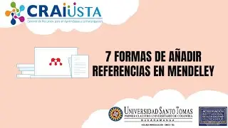 7 formas de añadir referencias en Mendeley