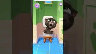 My Talking Tom. Tualet