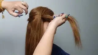 Ribbon French Braid Hairstyle with Big White Bow | Easy Coquette Hairstyles for Long Hair 2026