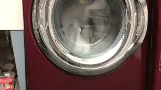 Small load of whites in the Samsung washer
