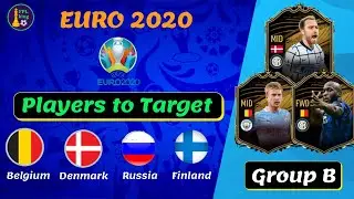 EURO 2020 FANTASY Group B BEST PLAYER PICKS  | Players to Watch | Euro Fantasy Tips & Tricks 2020/21