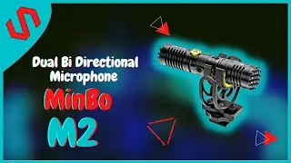 The Dual Bi Directional Microphone for DSLR Cameras! MinBo M2 Review!