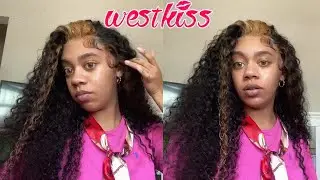 Easy & Detailed Installation|The BEST Curly Wig You Will Find Ft West Kiss Hair