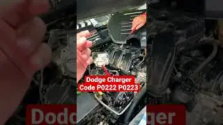 How to Fix Code P0222 P0223? #Dodge Charger #mopar #dodge #problem #shorts #viral #free  #hack