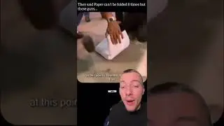 Est-ce qu&rsquo;on peut plier une feuille 8 fois ?