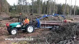 Qvennes testar Kompakttraktor Goldini Ronin 50 test 1