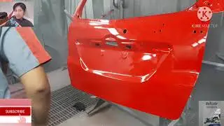 clear belkote 6300 di Mobil warna merah tetap PD