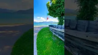 📍Chiemsee, Bayern🇩🇪 #chiemsee #bayern #munich #lake #explore #nature #mountains #shorts #germany
