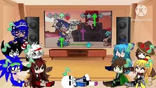 Реакция GLITCH GANG на SONIC JAM