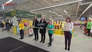 Naujosios IKI atidarymas Roki&scaron;kyje
