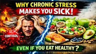 Why Chronic Stress Makes You Sick (Even If You Eat Healthy ) #healthtips 