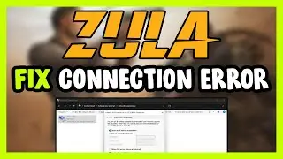 How to FIX Zula Connection / Server Error!