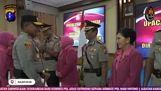 PKN194 Kapolda Kaltim Pimpin Sertijab Wakapolda dan Sejumlah Pejabat Utama