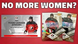 FIRST LOOK: 2024 Upper Deck Team Canada Juniors Hockey Hobby Box