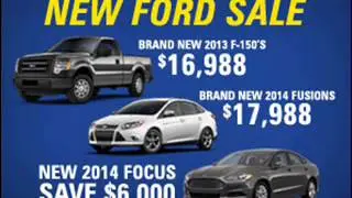Larry Hill New Ford Sale
