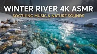 Melancholic Water Flow - Healing Nature Sounds & Sad Ambient 4K #ambient #peaceful
