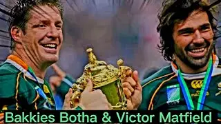 Victor Matfield & Bakkies Botha - Rugby 🏉 Lock Combo - GREATEST INSPIRING MOMENTS