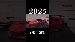 Evolution of Ferrari (1950~2025) #shorts