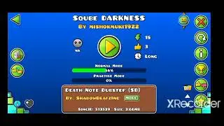 Я воссоздал игру Sqube DARKNESS в Geometry dash | Geometry dash