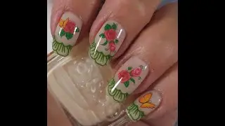 Essie / Hi Maintenance ~ Pueen French 01 ~ Maniology / Lilypad ~ Water Slide Decals /A237