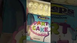Party Cake Peeps 🐤 🎂