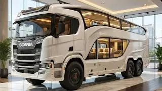 2027 Scania SkyLounge Double Decker 6&times;6 &mdash; A Moving Penthouse Without Limits