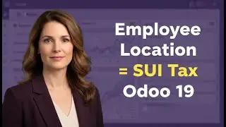 Odoo 19 Payroll 2026 | Why Employee Location Controls SUI Tax Calculation
