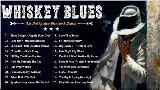 Best of Slow Blues 🥃 Night relaxing Songs 🥃 Enjoy Whiskey Blues Music 🥃 Guitar Blues Vol. 51