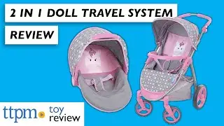 2 in 1 Doll Travel System Review from Hauck | Perfect for Baby Doll Playing