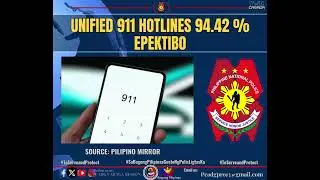 UNIFIED 911 HOTLINES 94.42 % EPEKTIBO