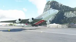 VERY LOW!! Emirates Boeing 747 Dangerous Landing at Newyork Airport