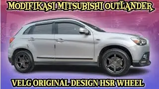 Modifikasi Mitsubishi Outlander Pakai Velg Ring 18 Hsr | Velg Original Design Hsr | Kick Off Ciputat