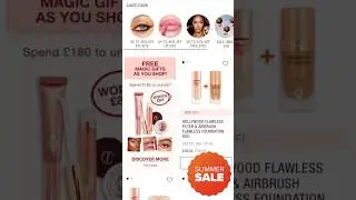 Charlotte Tilbury Summer Sale & 15% Discount Code CT-SOCJR6QJJFD #makeup