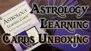 Astrology Learning Cards Flip Through!