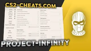 Project Infinity CS2 Cheat Showcase by CS2-Cheats.com