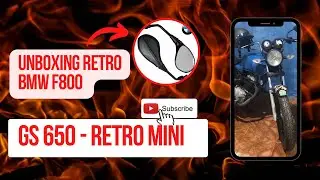 UNBOXING RETROVISOR DA BMW GS 650 & F800 MINI #bmw #f800