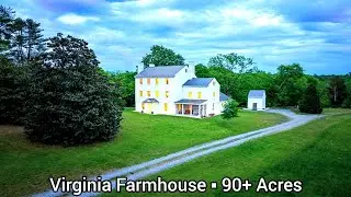 Virginia Farmhouse For Sale | 90+Acres | Virginia Land For Sale | Morris Family Farms | Morris House