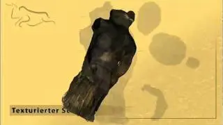 Digitale Dokumentation einer Keramikfigur
