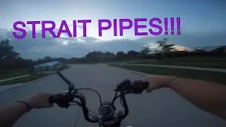 Awesome Virago 250 Bobber Test Ride!