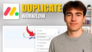 Как дублировать рабочие процессы автоматизации на Monday.com (Учебное пособие 2026)