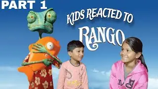 PART 1 || I CAN'T BELIEVE I DIDN'T WATCH RANGO || KIDS FUNNY REACTION || JOHNNY DEPP IS RANGO