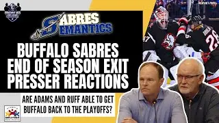 SABRES MISS THE NHL PLAYOFFS FOR A 14TH STRAIGHT SEASON. WHAT'S NEXT? - Sabres Semantics