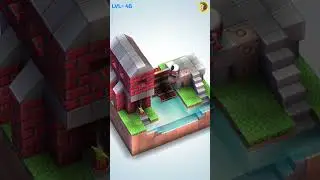 Red robot trips in this level..!! Mekorama level-46 Gameplay walkthrough #shorts #gameshort