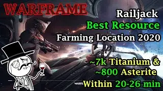 Warframe | ~7k Titanium and ~800 Asterite in 20-26 min Solo Farming Location